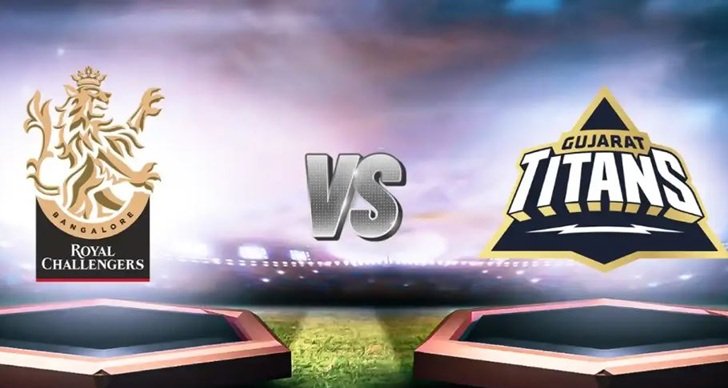 Gujarat Titans vs Royal Challengers Bengaluru Timeline