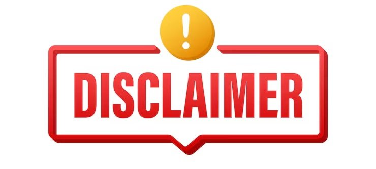 Disclaimer
