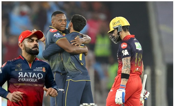 GT vs RCB