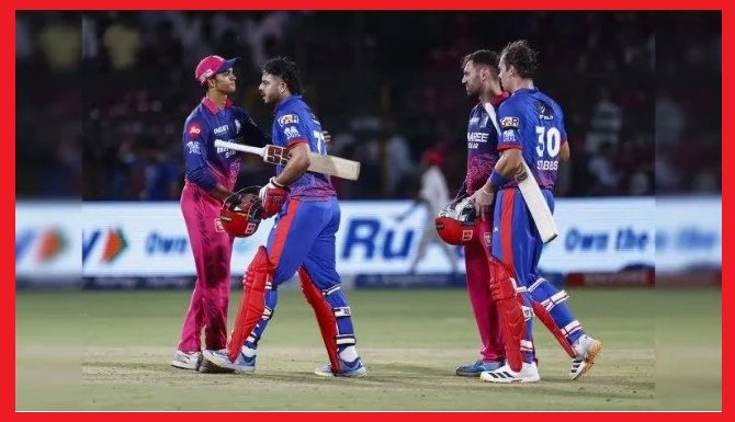 Rajasthan Royals vs Delhi Capitals Standings